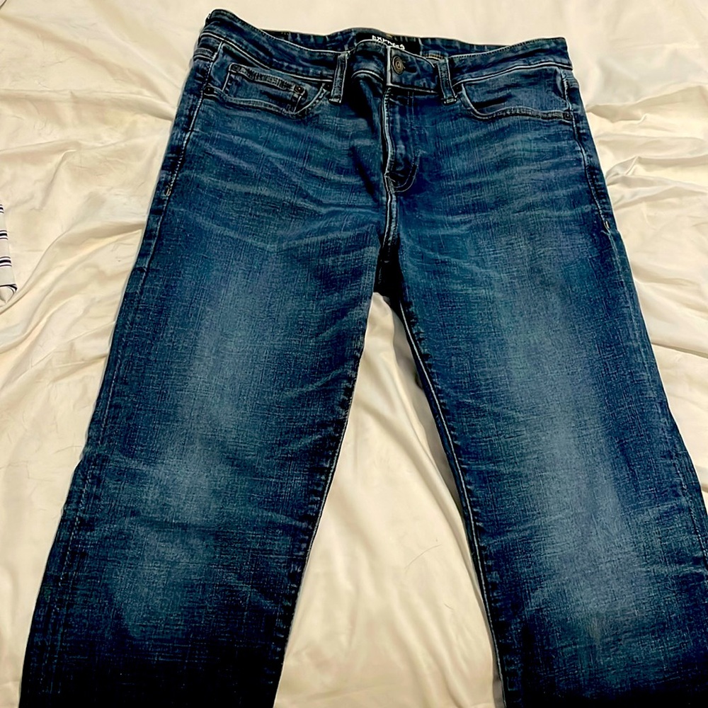 Express Slim Straight Jeans